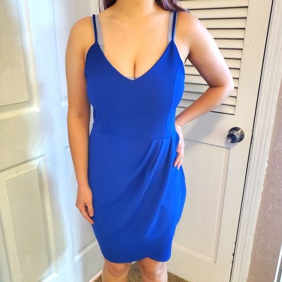 Lulus💙 Royal blue dress💙 sz Lg, EUC, PERFECT FOR SUMMER! - Picture 2 of 7
